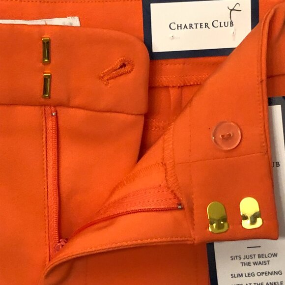 Elegant Charter Club Women's Slim-Fit Ankle Pants: Size 6 - Picture 10 of 13